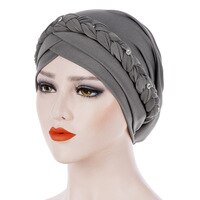 Высококачественный флуоресцентный тюрбан, оплетка, хиджаб, тюрбаны, тянущийся мусульманский головной платок, головной убор, африканская шапка, готовая к ношению хиджабы 1005001365009934