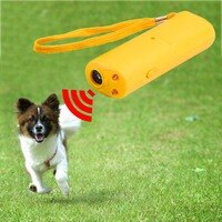 Ультразвуковое устройство для дрессировки собак, устройство 3 в 1 с фонариком, Репеллент для собак 1005001391960897