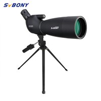 SVBONY SV28 25-75x70 Spotting Scope Мощный телескоп дальнего действия Большой окуляр 21 мм для стрельбы из лука + настольный штатив Лучший партнер для наблюдения/стрельбы из лука на 50-100 метров 1005001398457421