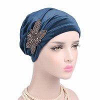 2023 новые ювелирные изделия, бархатные шапки-тюрбаны, мусульманские женские головные повязки, головные шарфы 1005001403291610