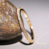 Huitan Новинка 2020 бриллиантовые кольца для женщин Свадебное Кольцо с блестящим кубическим цирконием Высококачественное универсальное женское кольцо на палец ювелирные изделия 1005001407293292