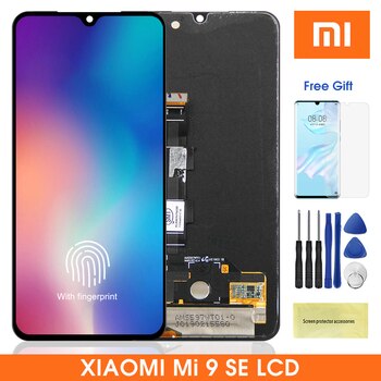 ЖК-дисплей для Xiaomi Mi 9 SE, сенсорный экран с дигитайзером и рамкой для Xiaomi Mi 9SE, Mi9 SE, M1903F2G, замена 1005001423050468