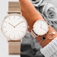 2021 лучший бренд Роскошные часы с браслетом женские из нержавеющей стали наручные часы с ремешком-сеткой кварцевые часы женские наручные часы Zegarek Damski 1005001424803855