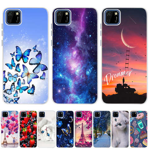 Чехол для Huawei Y5P, силиконовая Мягкая задняя крышка из ТПУ для Huawei Y5P 2020, чехлы для телефонов Huawei Y5P DRA-LX9 5,45, чехол, бампер 1005001436240296