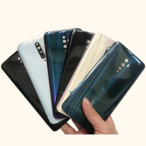 Новинка 6,5 дюймов для Oppo Reno2 / Reno 2 / Reno 2Z Reno2 Z F задняя крышка для аккумулятора корпус для двери чехол запасные части для задних стеклянных линз 1005001446309072