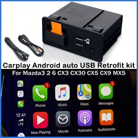 Автомобильный USB-адаптер Apple CarPlay для Android, для Mazda 3, 6, 2, Mazda CX5, CX3, CX9, miata, MX5, Toyota Yaris TK78-66-9U0C 1005001447097099