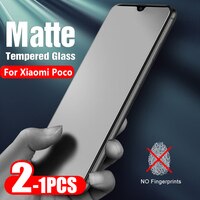 2 шт./1 шт. матовое закаленное стекло для экрана Xiaomi Poco X3 NFC X3 Pro Полное покрытие защитное стекло для Xiaomi Poco F3 M3 Pro 1005001447625293