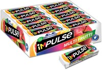 «Impulse», жевательная резинка со вкусом Multi-Frutti, без сахара, 14 г 1005001465069680