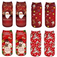 Рождественские хлопковые носки, 1 пара, рождественские украшения для дома, подарок, носки, Рождественский подарок на Новый год 1005001473908872