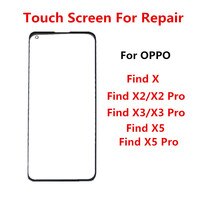 Внешний экран для OPPO Find X X2 X3 X5 Pro, передняя сенсорная панель, ЖК-дисплей, экран, стеклянная крышка объектива, запасные части 1005001479584705