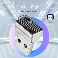 USB-модуль для считывания отпечатков пальцев, для Windows 7, 8, 10, 11, привет, биометрический сканер, навесной замок для ноутбуков и ПК 1005001479593414