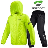 Топ продаж, дождевик для езды на мотоцикле Motoboy, дождевик, дождевики с разрезом, тонкая Светоотражающая водонепроницаемая одежда для мужчин и женщин 1005001488981712
