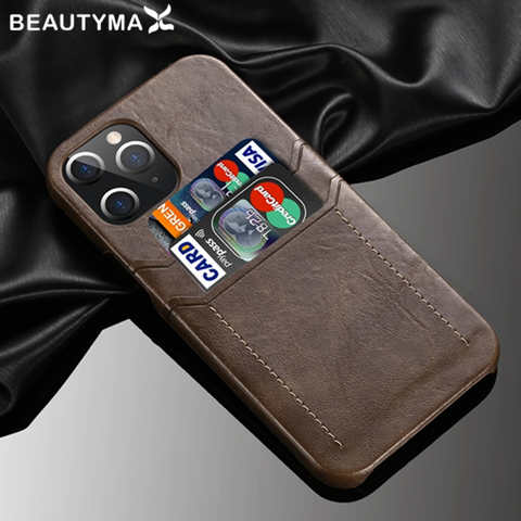 Чехол из искусственной кожи для iPhone 13 Pro Max, роскошный чехол-накладка с карманом для карт для iPhone 12 Mini 11 X XR XS Max 7 8 Plus, Кожаные чехлы, сумка 1005001494705572