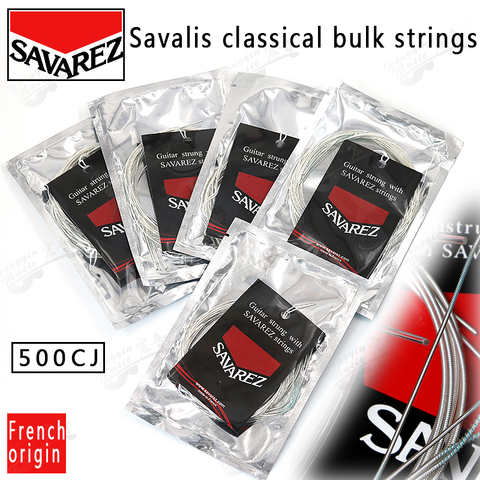 Струны для французской гитары savares 500CJ оптом, набор нейлоновых струн для высоконатяжных гитар 1005001500240175