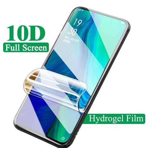 Гидрогелевая пленка для OPPO Reno Z 10x Zoom RX17 Neo, Защита экрана для OPPO Realme X 3 5 Pro U1, пленка, не стекло 1005001501452084