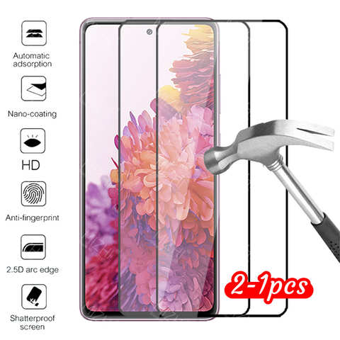 Чехол для Samsung S20 Fe Fan Edition Lite, чехол из закаленного стекла для Galaxy S20 FE 5G, безопасный Чехол для телефона, аксессуары 1005001520907568