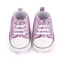 2022 Детские парусиновые кроссовки с блестками для новорожденных; Детская обувь; Обувь для маленьких мальчиков и девочек; Обувь для малышей; Мягкая нескользящая обувь для малышей 1005001567512160