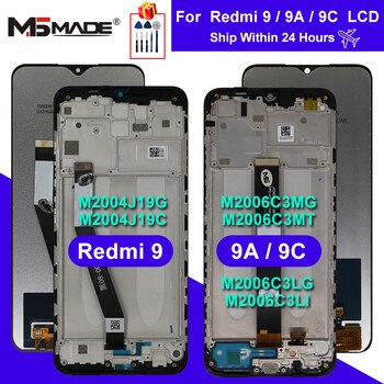 OEM для Xiaomi Redmi 9 9A 9C ЖК-дисплей сенсорный экран дигитайзер для Redmi 9 M2004J19AG M2004J19C сборка запасные части 1005001592214019
