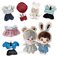 Кукольная одежда для кукол 20 см куклы-идол аксессуары Плюшевая Кукла одежда свитер мягкая игрушка куклы наряд для корейских кукол Kpop EXO 1005001603133346