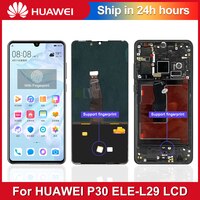 Экран 6,1 "ORI AMOLED P30 для Huawei P30, ЖК-дисплей + сменный экран со сканером отпечатков пальцев + рамка для Huawei P30, дисплей для телефона 1005001659179694