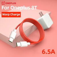 Оригинальный зарядный кабель Oneplus 10 Pro PD 6,5a Type-C к Usb C, быстрая зарядка с деформацией, быстрая зарядка One Plus 8t 9 R 7 Nord N10 N100 Tipo 1005001665801123
