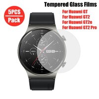 5 шт. закаленное стекло для Huawei Watch GT 2 Pro 46 мм Защитное стекло для huawei GT2 e GT3 Pro 46 мм Защитная пленка для экрана 1005001672057112