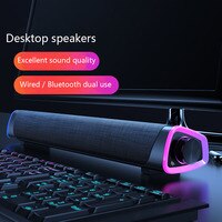Bluetooth-динамики, 3D, проводные, с сабвуфером, для ноутбуков, ПК 1005001676915031