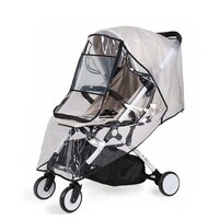 Аксессуары для детской коляски EVA, прозрачный водонепроницаемый дождевик с защитой от ветра и пыли, на молнии, для колясок, дождевик 1005001682715921