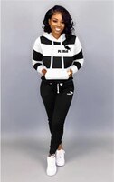 Зимний спортивный костюм, женский комплект из 2 предметов, толстовка с принтом и штаны, спортивный костюм, женский комплект с капюшоном, костюм с худи 1005001683711087