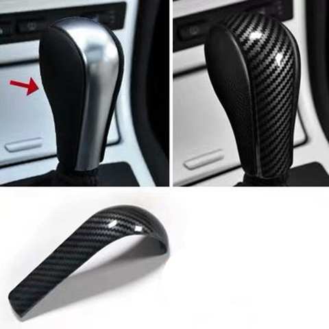Чехол из углеродного волокна рукоятка переключения для-BMW 5 серии E60 X3 E83 6 серии E63 X5 E53 1005001694812739