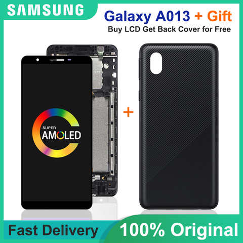 5,3 "Оригинальный Для Samsung galaxy A01 core LCD SM-A013G A013F A013G A013M/DS, ЖК-дисплей, сенсорный экран, дигитайзер, замена в сборе 1005001695181342