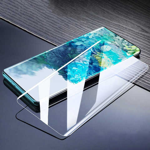 Изогнутое закаленное 3d-стекло с жидким клеем для Samsung Galaxy S20 Ultra S20 Plus, защитные пленки для экрана Samsung S10 S9 S8 Plus 1005001727216999