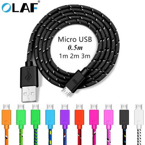 Кабель Micro USB для передачи данных для Xiaomi Huawei Samsung HTC LG Redmi Android, зарядный кабель для мобильный телефон, аксессуары 1005001741508596