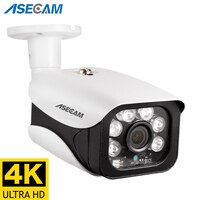 8MP 4K ip камера видеонаблюдения poe уличная H.265 Onvif Пуля спектр ночного видения ИК 4MP видеонаблюдение 1005001749115019