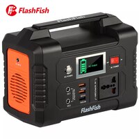 Портативная электростанция FF Flashfish, 230 В переменного тока, 200 Вт, солнечный генератор, батарея, уличная камера постоянного тока, источник аварийного питания для дрона 1005001764566804