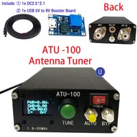 ATU-100 atu100 аппарат и комплекты 1,8-50 МГц ATU100mini автоматический антенный тюнер от N7DDC 7x7 3,2 Программирование запрограммировано OLED 1005001804198586