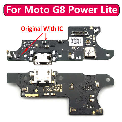 Оригинальный док-разъем Micro USB зарядное устройство Порт гибкий кабель плата для Motorola Moto G8 Power Lite 1005001804715339