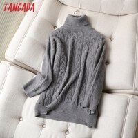 Женский шерстяной свитер-водолазка с завязками 1005001812969150