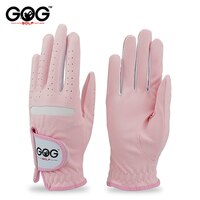 Перчатки женские для гольфа розовые, мягкие дышащие нескользящие спортивные митенки для левой и правой руки, 1 пара в упаковке 1005001814674742