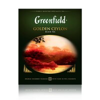 Чай Greenfield "Golden Ceylon" в пакетиках черный 100*2г 1005001836358468