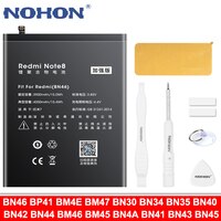 Аккумулятор NOHON для Xiaomi POCOPHONE F1, Redmi Note, BP41, BM4E, BM47, BN30, BN34, BN35, BN40, BN42, BN44, BM46, BN45, BN4A, BN41, BN43, BN45 1005001839727414