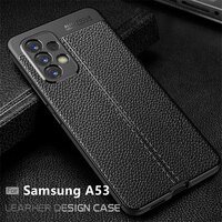 Чехол для Samsung Galaxy A53, чехлы для Samsung A53, задняя Противоударная броня, бампер, кожаные чехлы для Samsung M32, M52, A73, A53, чехол 1005001841970033