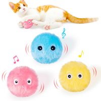 Умные игрушки для кошек, интерактивный мяч, тренировочная игрушка для кошек, игрушечный мяч для домашних животных, товары для питомцев, игрушка для кошек, котят, котенок 1005001844338659