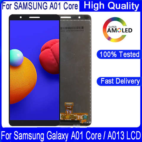 ЖК-дисплей 5,3 "для SAMSUNG GALAXY A01 Core A013 A013F A013G A013M/DS SM-A013G, сменный сенсорный экран с дигитайзером в сборе, оригинал 1005001845237555