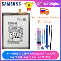 Оригинальный аккумулятор Samsung для Galaxy A30 A30S A10E A20 A20E A21S A40 A42 A50 A51 A60 A70 A72 A80 A90 A9S A71 A7 A8 A9 A10 A11 A12 1005001852257582