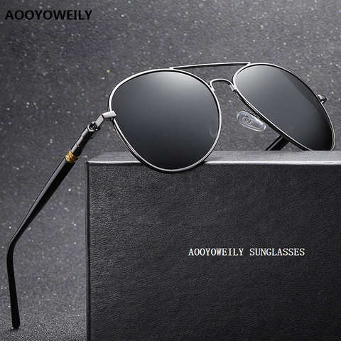 Солнцезащитные очки водительские для мужчин и женщин UV-400, роскошные поляризационные, винтажные, черные, дизайнерские, для вождения 1005001869705960