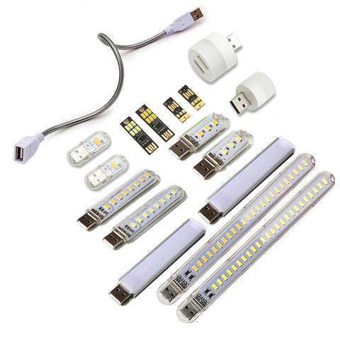 Портативный светодиодный ночсветильник с USB, комнатный декор, Настольная мини-лампа, фонарик для портативного зарядного устройства, ноутбука, светильник для чтения 1005001878035079