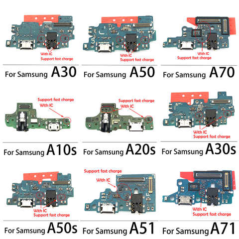 Зарядное устройство USB для Samsung Galaxy A10 A01 A11 A21S A31 A41 A51 A71 A30 A50 A70 A10S A20S A30S, зарядная док-станция, оригинал, 50 шт. 1005001884871476