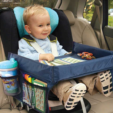 Поднос для детской каретки, переносное водонепроницаемое безопасное сиденье, обеденный стол с рисунком, детский стол, автомобильное безопасное сиденье, игрушка для детей 1005001889409332