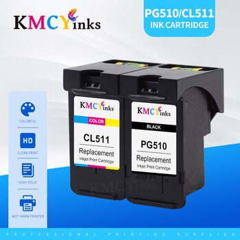 Сменный чернильный картридж kmcyink pg510 cl511 для Canon pg-510 pg 510, cl 511, Pixma mp250, mp280, IP2700, MP240, MP270, MP480, MX320 1005001901487770